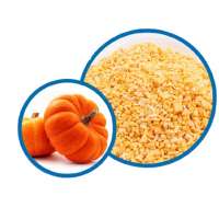 FYFD005V Top Healthy 5*5*5mm freeze dried vegetable freeze dried diced pumpkin